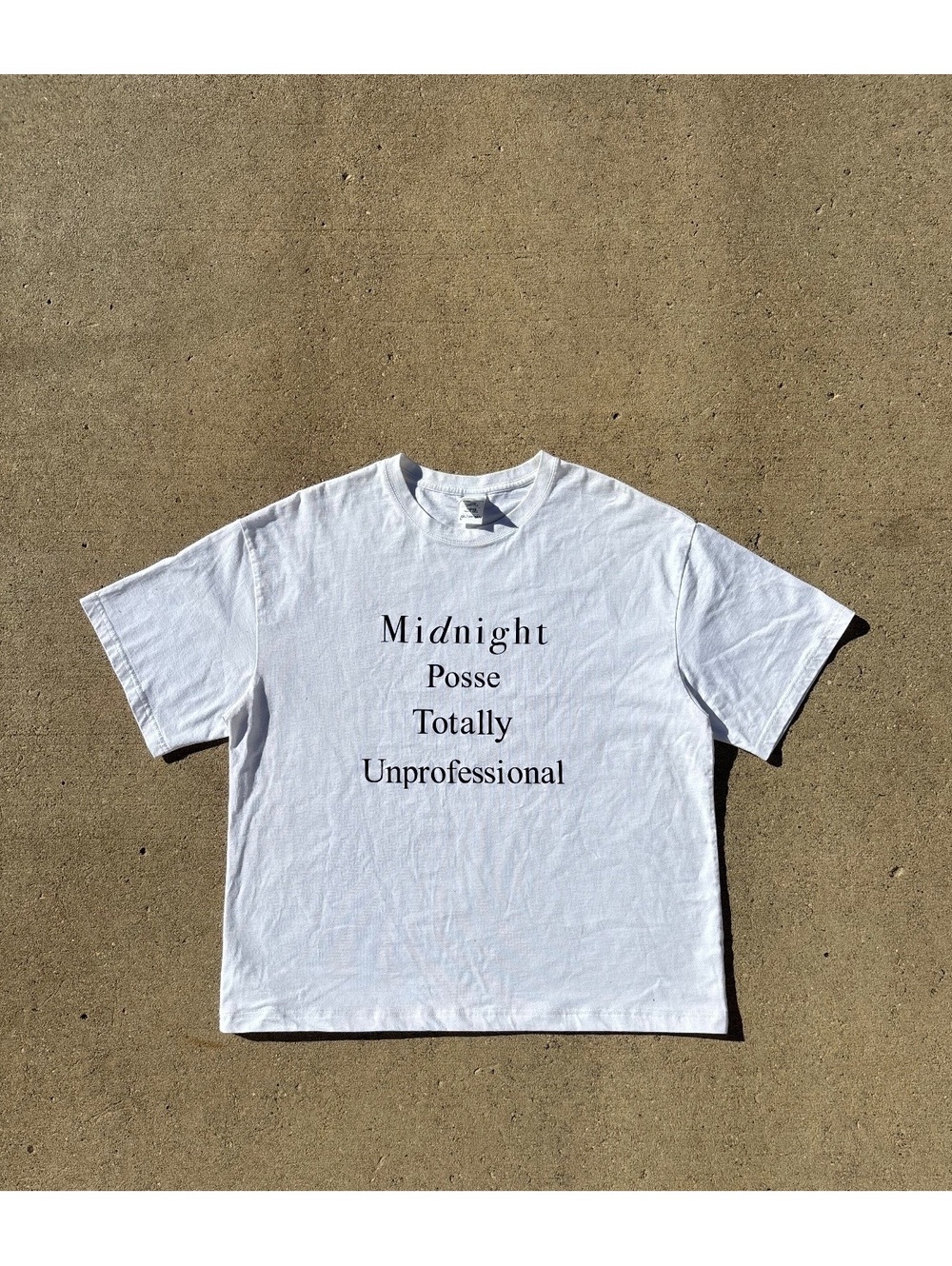 ASAP Midnight Posse Totally Unprofessional Graphic Tee XL